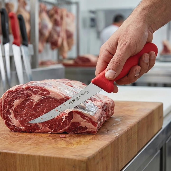 Pirge Butcher's Made in Germany Profi Ausbeinmesser 15 cm - Metzgermesser - Fleischermesser - Stechm