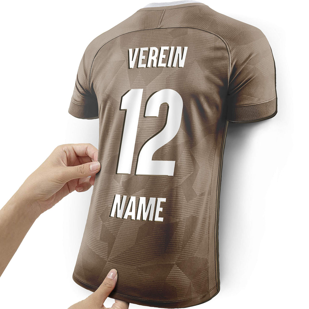 Elbeffekt Trikotlampe für St. Pauli Fans aus Holz - personalisierbares Geschenk - schenke Dein indiv