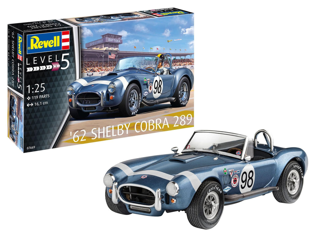 Revell 07669 AC Cobra 289 '62 Shelby Cobra 289, '62 Shelby Cobra 289