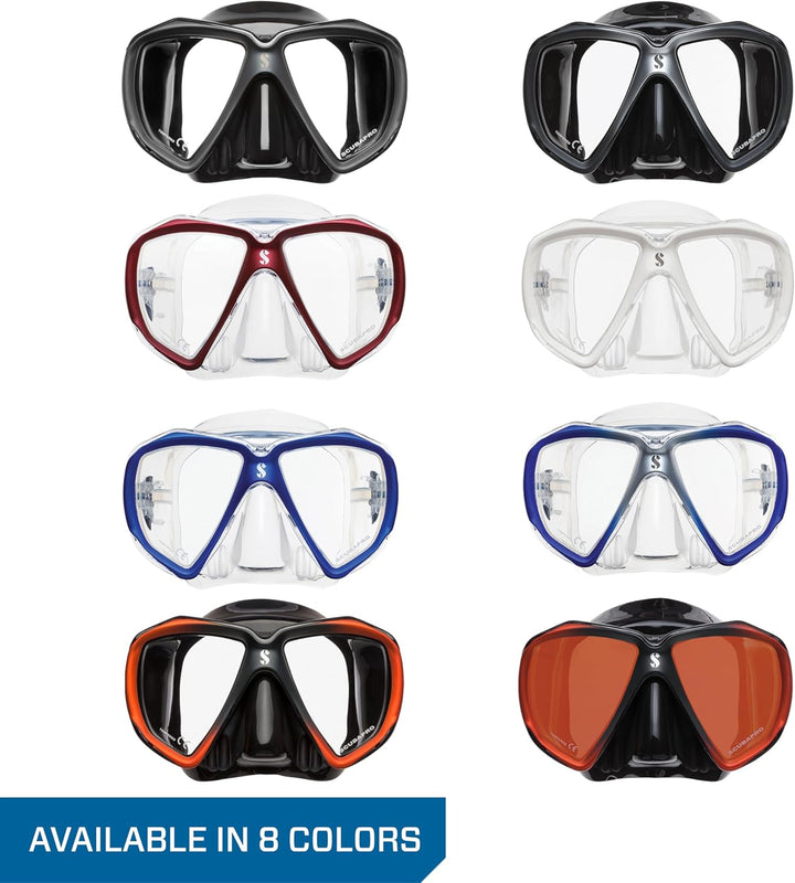 SCUBAPRO - Spectra Tauchmaske Midnight Orange / Silikon schw., Midnight Orange / Silikon schw.