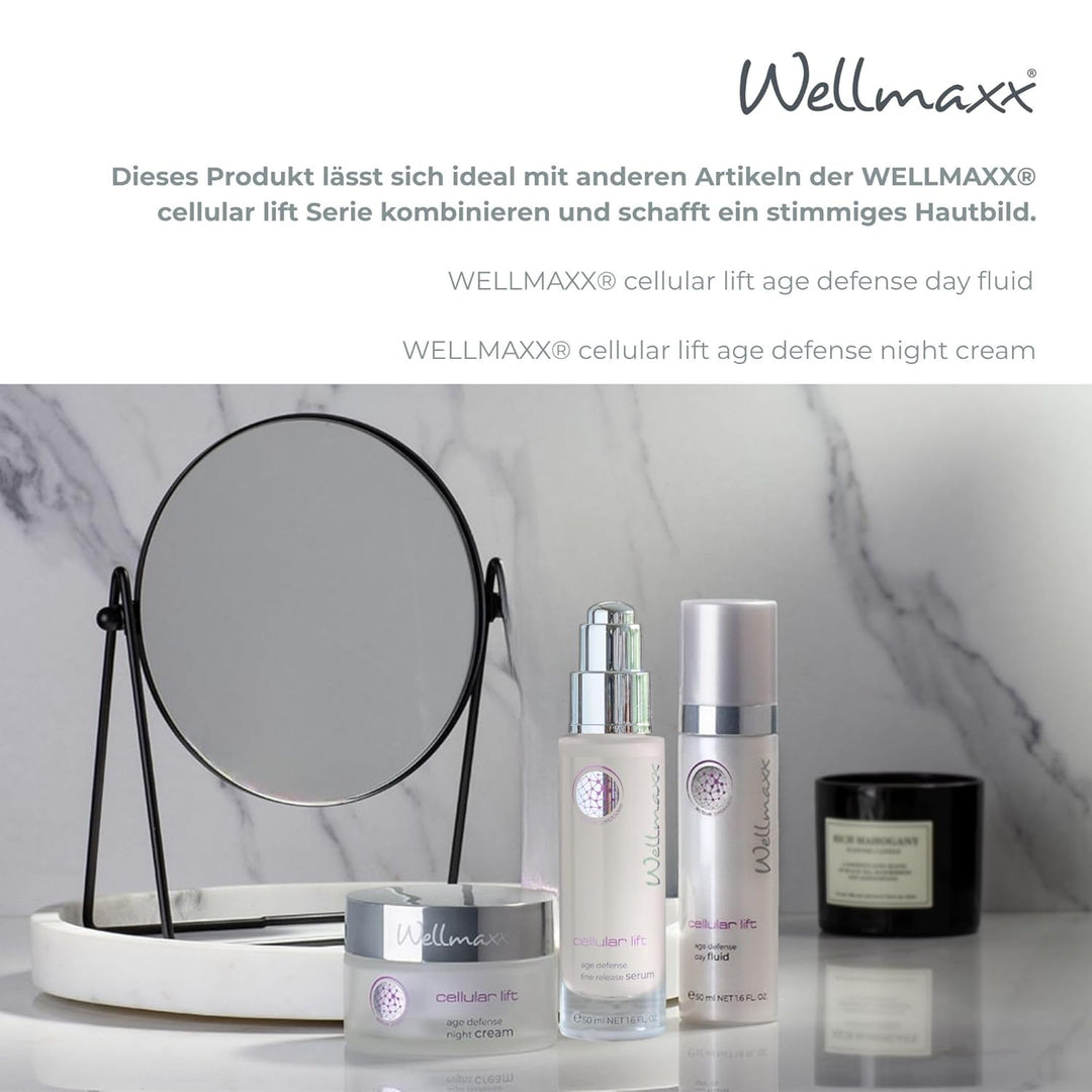 Wellmaxx cellular lift age defense line release serum