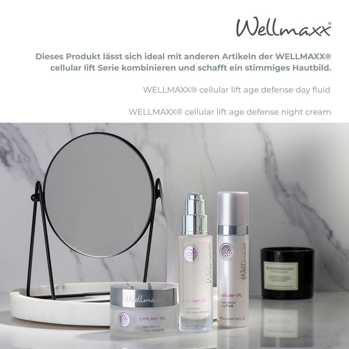 Wellmaxx cellular lift age defense line release serum