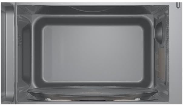 Bosch FFL023MS2 Serie 2 Mikrowelle, 26 x 44 cm, 800 W, Drehteller 27 cm, Türanschlag Links, AutoPilo
