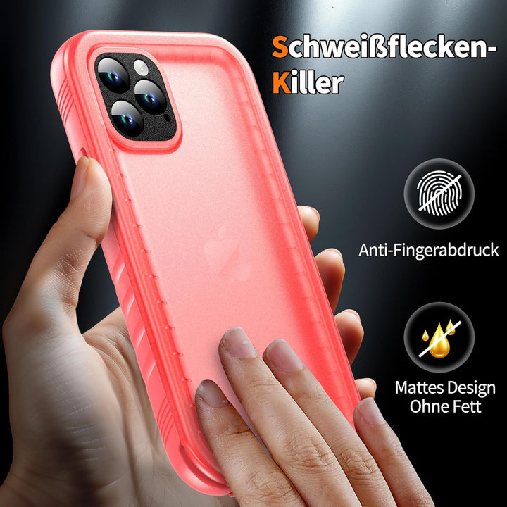 Cozycase TOP Militärschutz Hülle für iPhone 12 Pro Max wasserdichte 360 Grad Panzerhülle Outdoor Cas