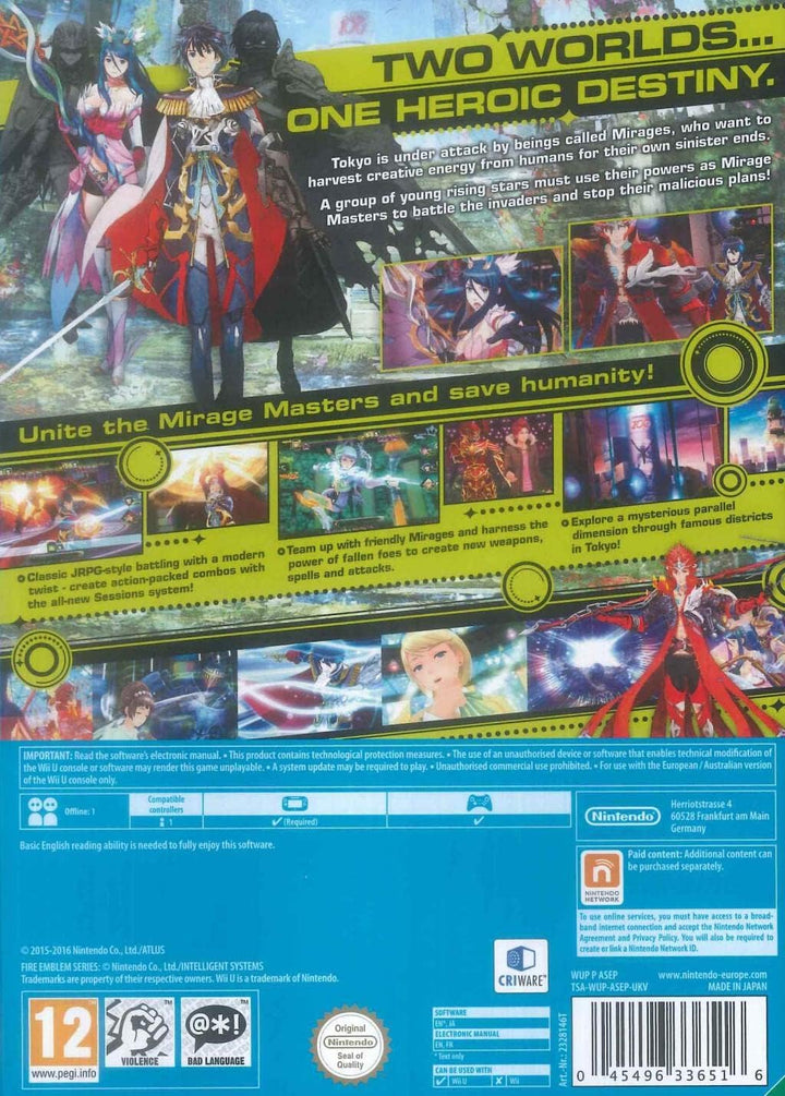 Tokyo Mirage Sessions #FE