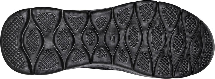 Skechers Herren Go Walk Flex No Hands Hausschuh 44.5 EU Black Textile, 44.5 EU Black Textile