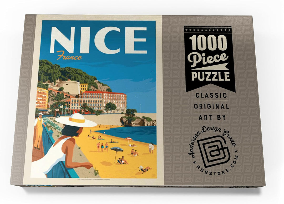 Frankreich: Nizza, Vintage Poster - Premium 1000 Teile Puzzle - MyPuzzle Sonderkollektion von Anders