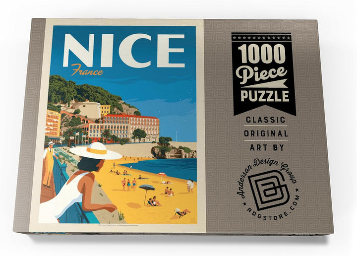 Frankreich: Nizza, Vintage Poster - Premium 1000 Teile Puzzle - MyPuzzle Sonderkollektion von Anders