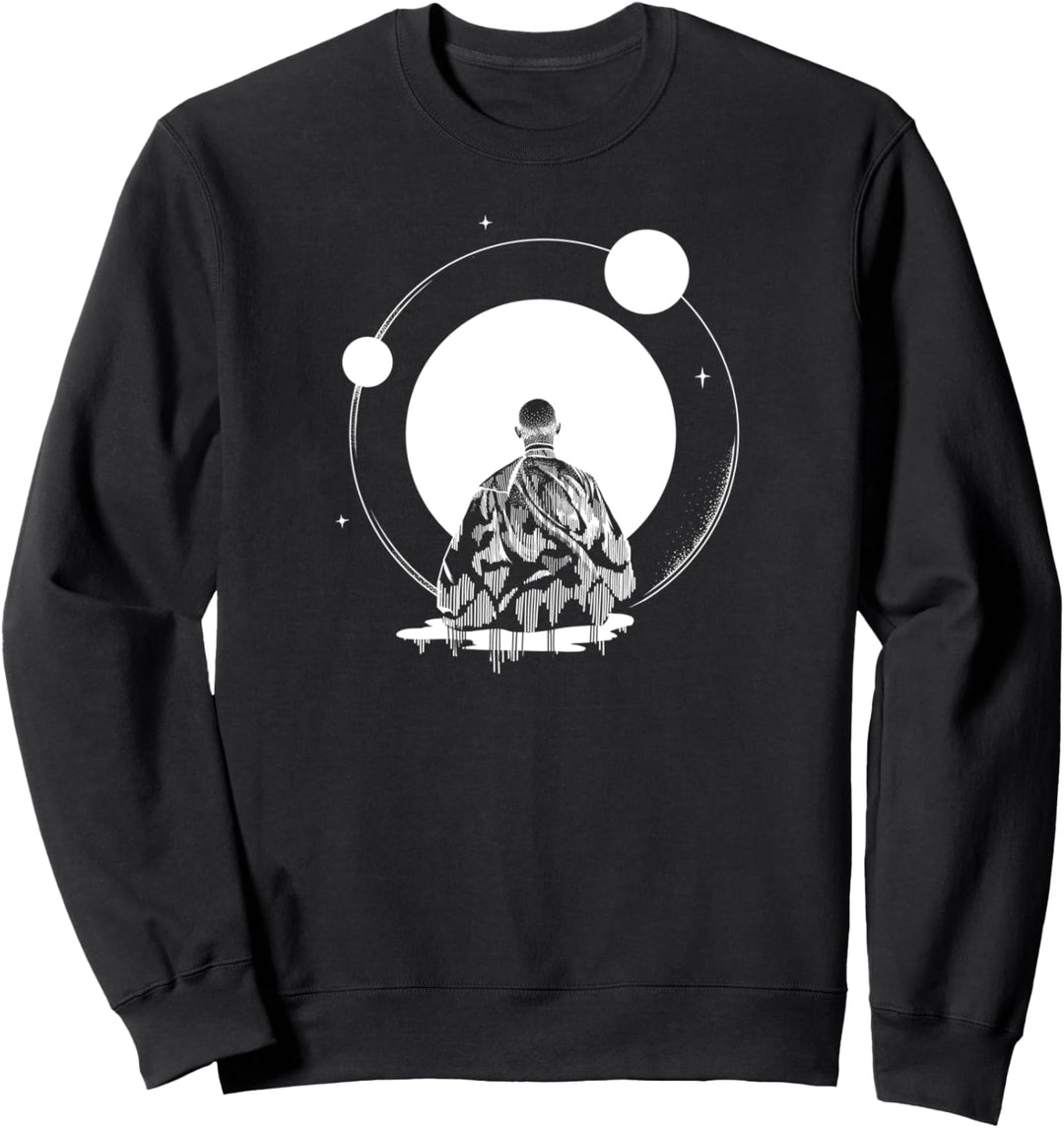 Buddhistischer Mönch Meditation Buddhismus Gebet Sweatshirt