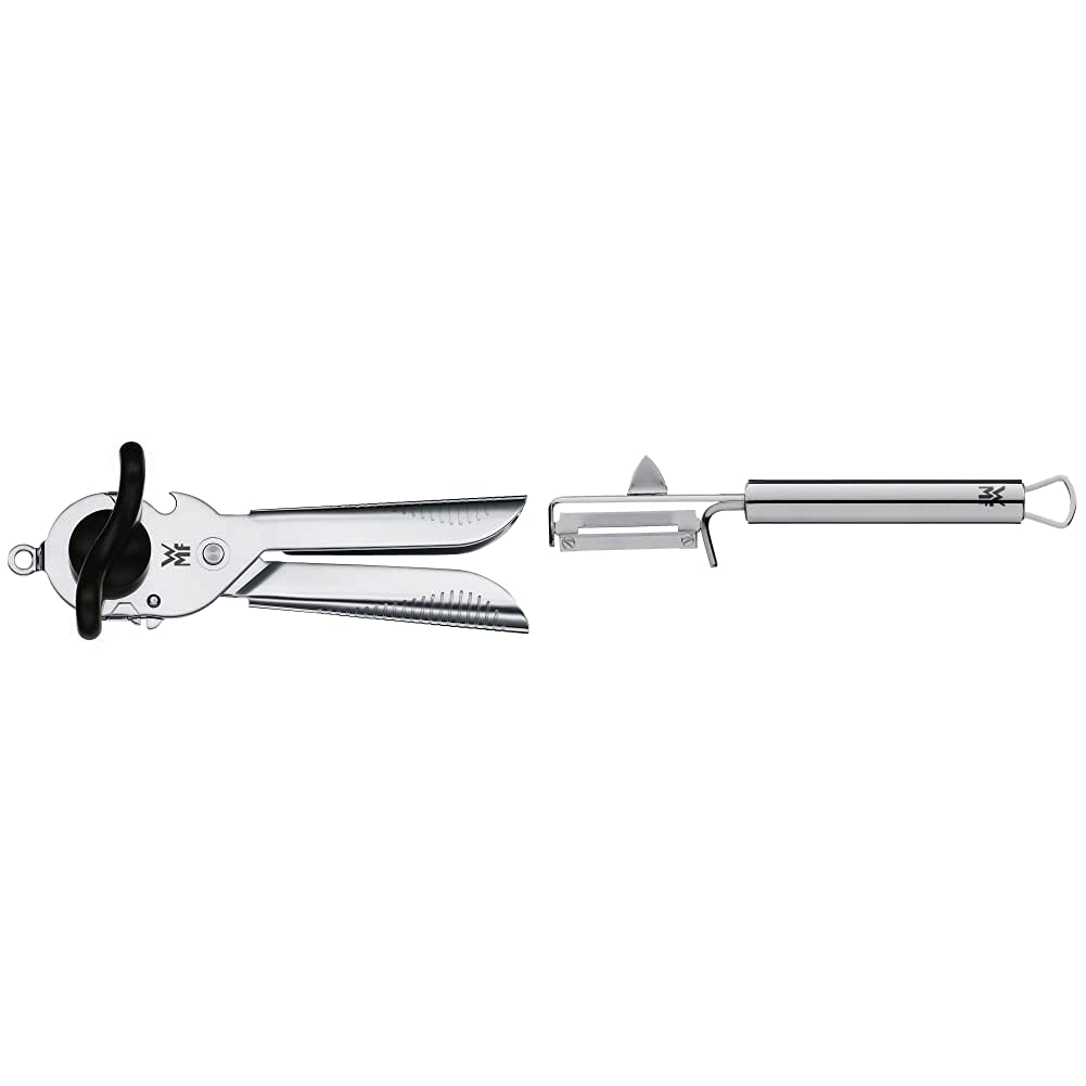 WMF Tin Up Dosenöffner mit Kapselheber 20 cm, Cromargan Edelstahl, Kunststoff &amp; Profi Plus Kartoffel