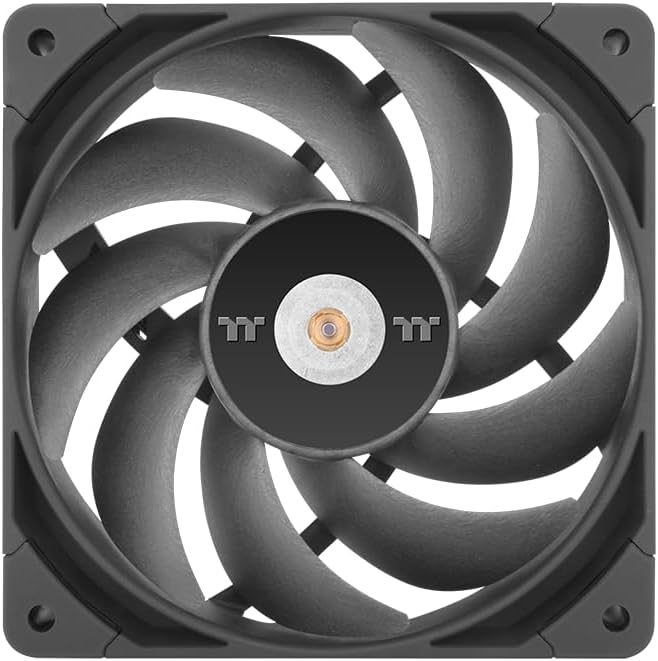 Thermaltake TOUGHFAN 14 Pro PC Cooling Fan | 1 Pack Black 1 x Fächerpackung 140MM Schwarz, 1 x Fäche