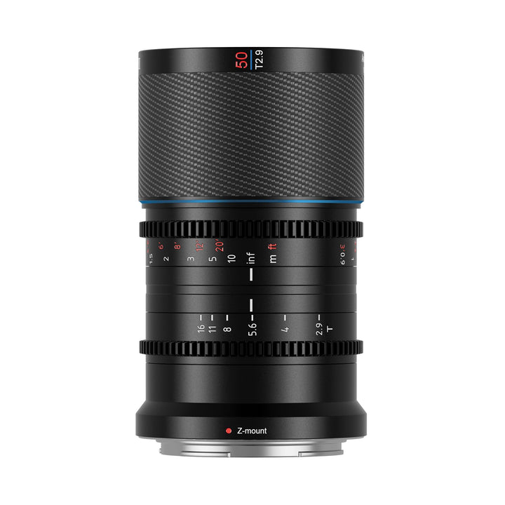SIRUI Saturn 50 mm T2.9 1.6X Vollformat Kohlefaser anamorphe Linse, Cine Objektiv weniger als 500 g