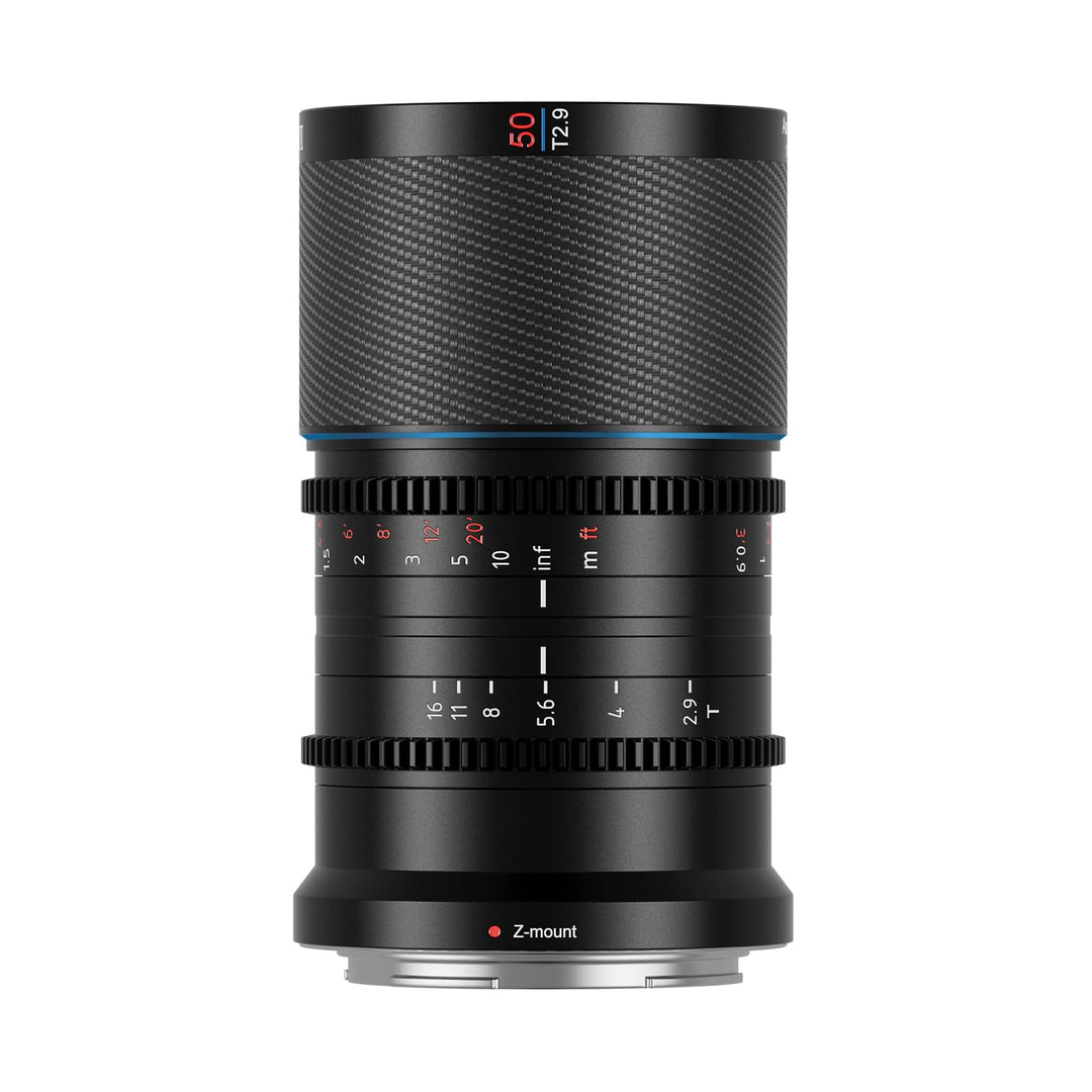 SIRUI Saturn 50 mm T2.9 1.6X Vollformat Kohlefaser anamorphe Linse, Cine Objektiv weniger als 500 g