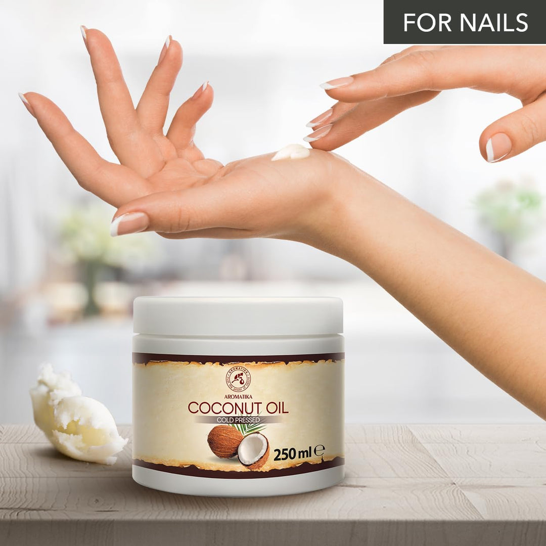 Kokosöl 250ml - Cocos Nucifera - Indonesien - Kaltgepresst - Rein & Natürlich - Kokosnussöl - Unraff