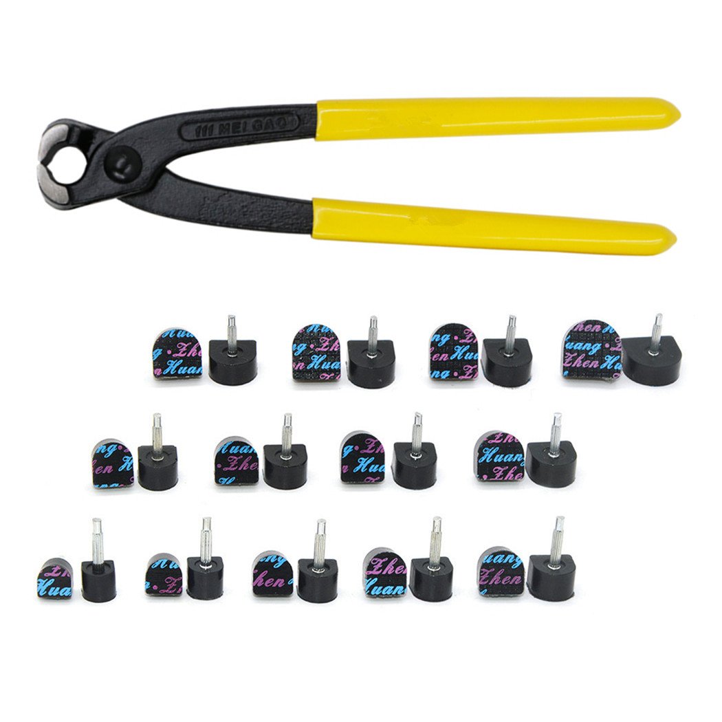13 Paar Tip Replacement Kit für Stiletto, High Heel Dübelzange, Paket beinhaltet 13 Paar U-förmige T