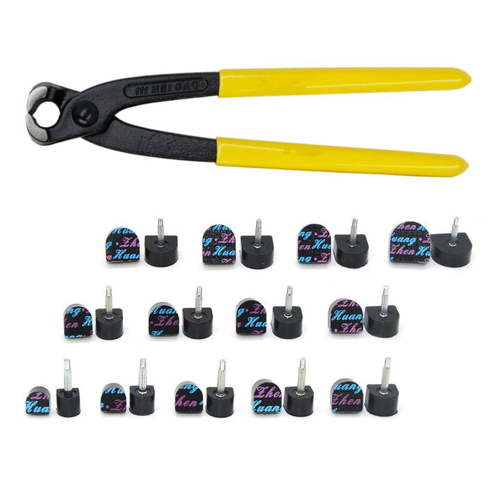 13 Paar Tip Replacement Kit für Stiletto, High Heel Dübelzange, Paket beinhaltet 13 Paar U-förmige T