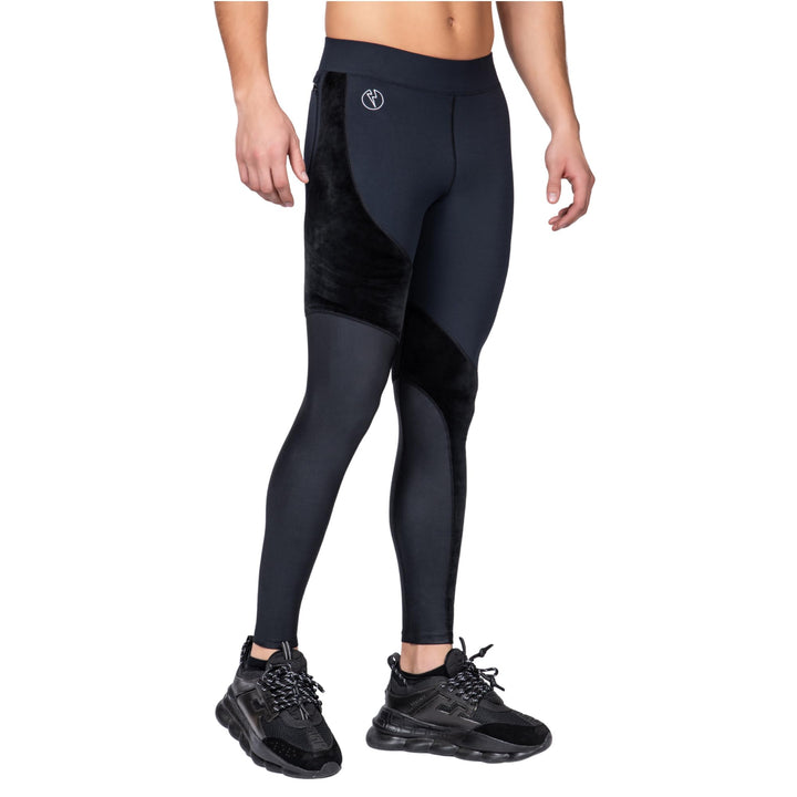 Kapow Meggings für Herren 'Supreme Range': Deluxe Kompressionsleggings mit Taschen für Streetstyle,