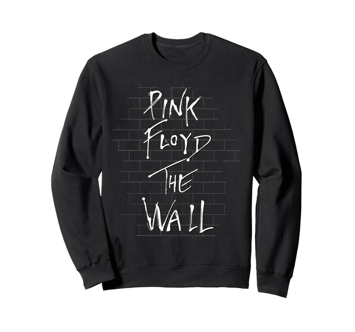 Pink Floyd The Wall, weisse Schrift Sweatshirt
