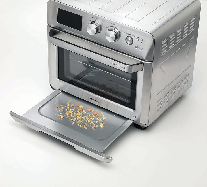 Ariete 4629 Airy Fryer Oven Digital SS, Luftfriteuse, Elektroofen, Fassungsvermögen 25 l, 1700 W, fü