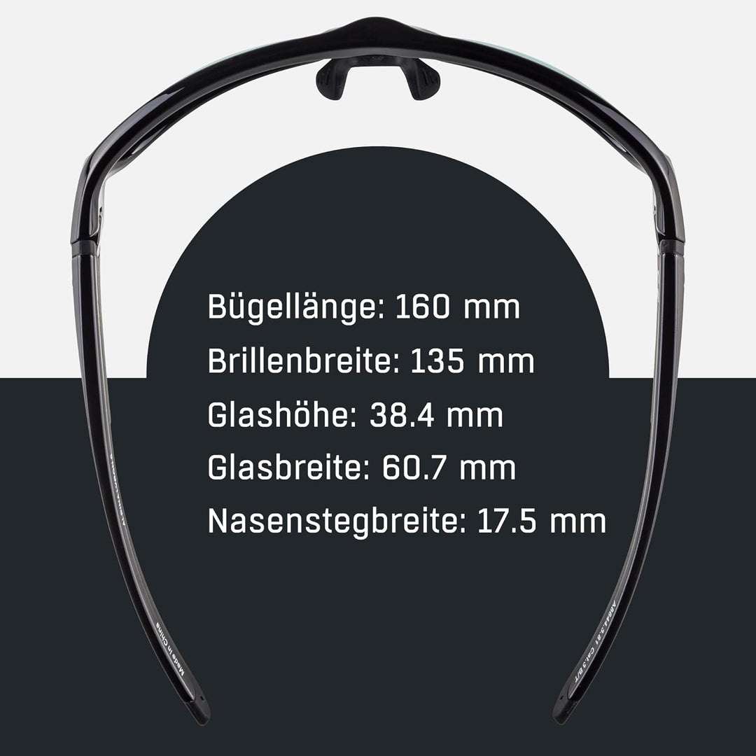 ALPINA LYRON S - Verspiegelte und Bruchsichere Sport- & Fahrradbrille Mit 100% UV-Schutz Für Erwachs