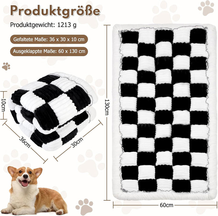 Hunde Rücksitzbank Auto Hundebett Matte - Decke Plaid Reise Haustier Matte, rutschfeste, wasserdicht