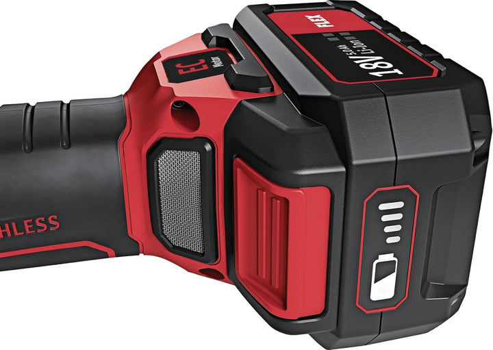 Flex Akku Rotationspolierer PE 150 18.0-EC/5.0 Set (max. Polierkörper ø 160 mm, max. Stützteller ø 1