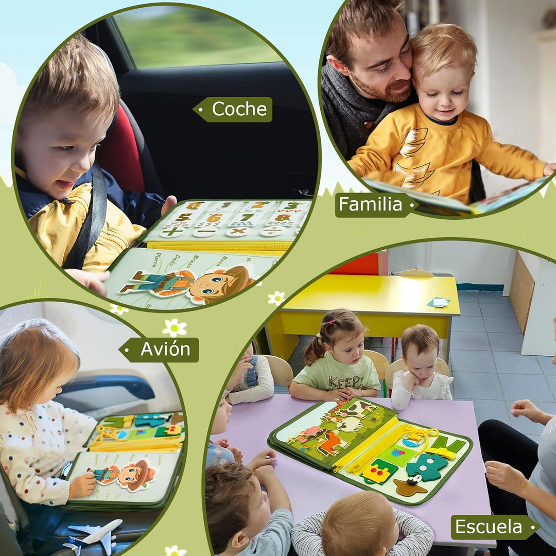Almaxi Montessori Spielzeug ab 1 Jahr (10 in 1), 10 in 1