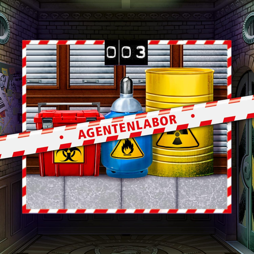 Ravensburger 20227 - Mystery Cube - Das Agentenlabor - Für Rätsel-Begeisterte ab 10 Jahren, White