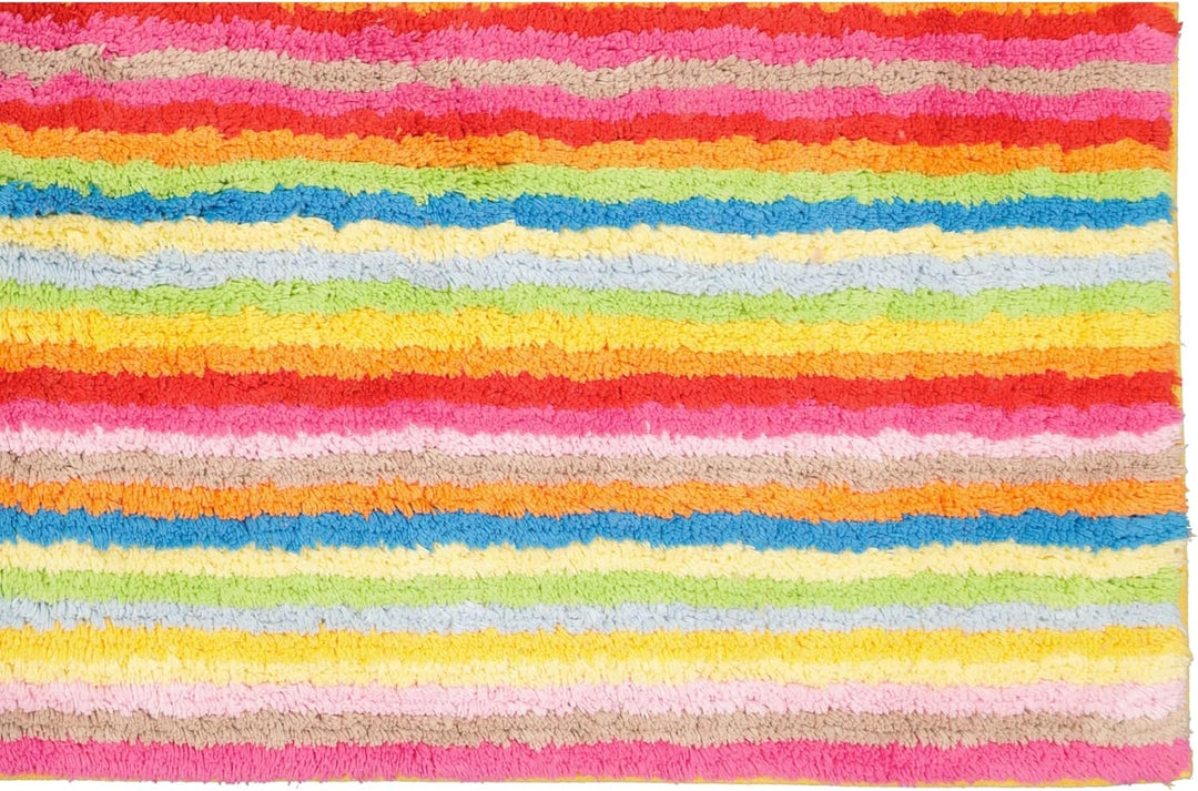 Cawö Badteppiche Lifestyle Streifen 7008 Multicolor - 25 60 x 100 cm (Rechteckig), 60 x 100 cm (Rech