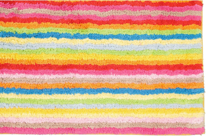 Cawö Badteppiche Lifestyle Streifen 7008 Multicolor - 25 60 x 100 cm (Rechteckig), 60 x 100 cm (Rech