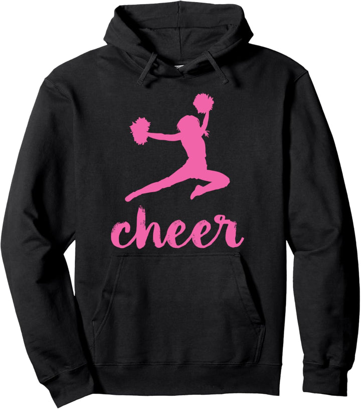 Cheerleading Pink Cheer Pullover Hoodie