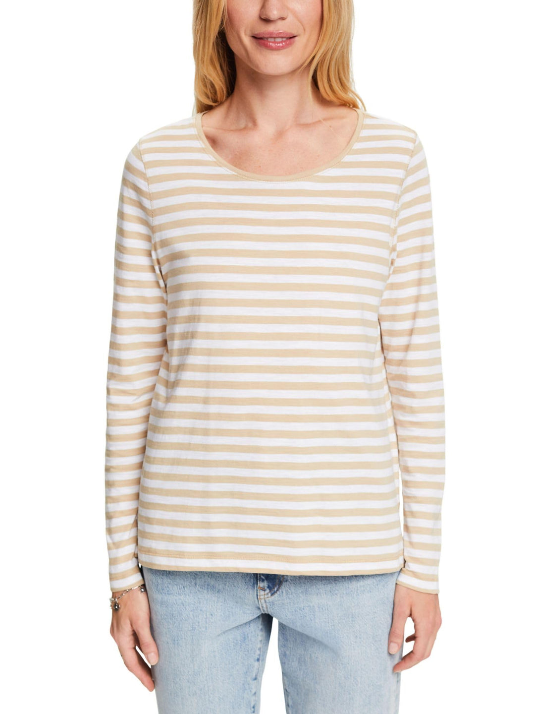 ESPRIT Damen T-Shirt XXS 287/Sand 3, XXS 287/Sand 3