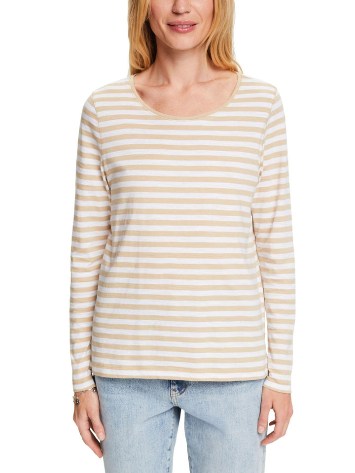 ESPRIT Damen T-Shirt XXS 287/Sand 3, XXS 287/Sand 3