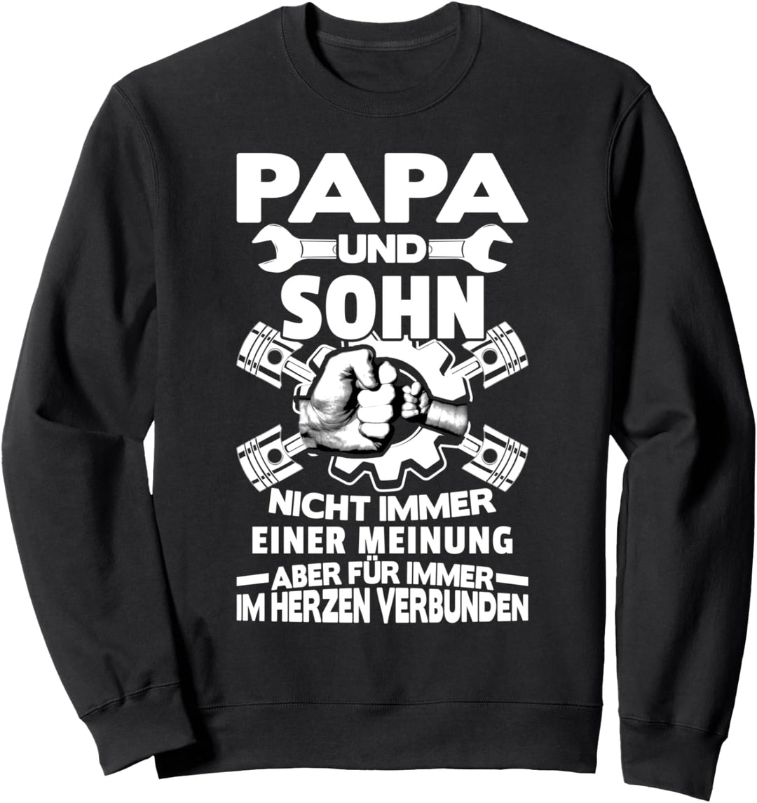 Tolles Mechaniker Auto Schrauber Vater und Sohn Papa Sweatshirt