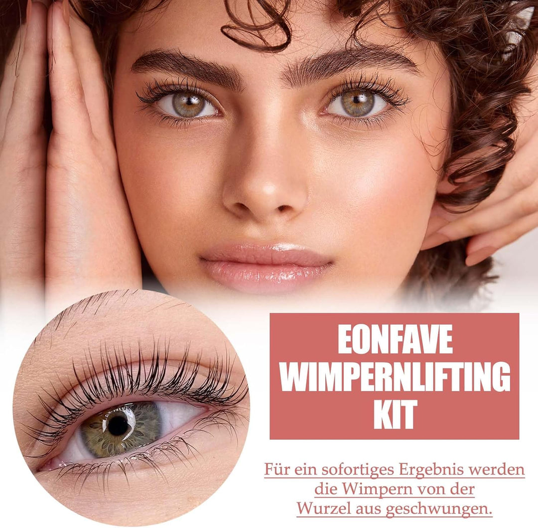 Wimpernlifting Set, 2025 Aktualisiertes Lash Lifting Set, Sicherheit Wimpernwellen Starter Kit, Natü