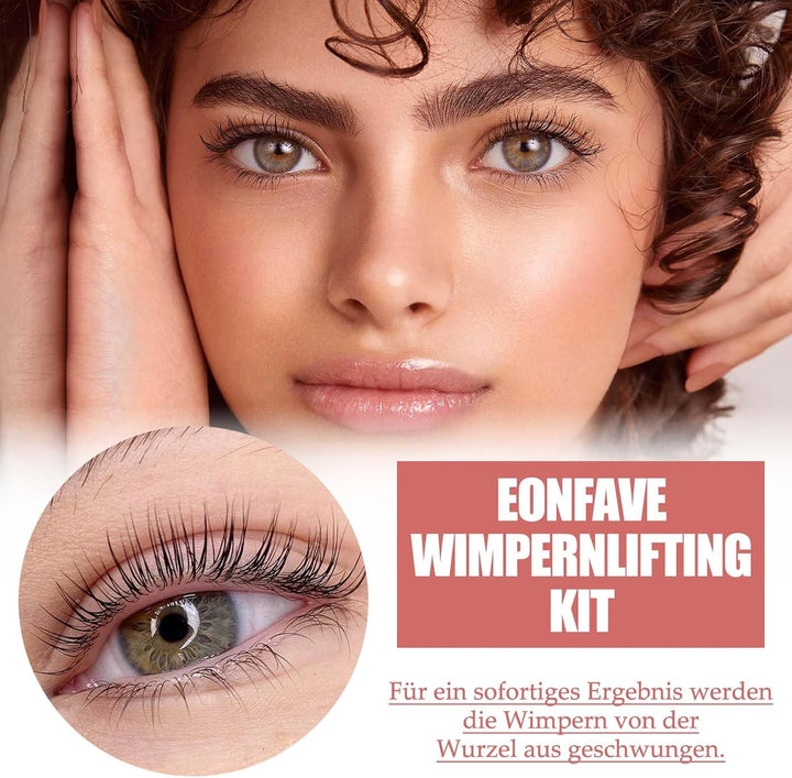 Wimpernlifting Set, 2025 Aktualisiertes Lash Lifting Set, Sicherheit Wimpernwellen Starter Kit, Natü