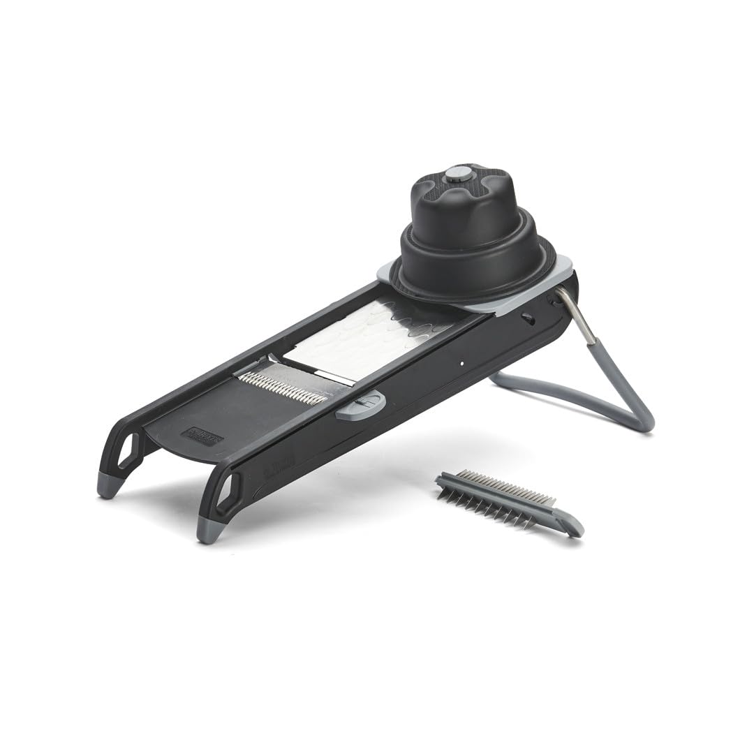 de Buyer - Mandoline SWING PLUS schwarz - 44.5 x 19.5 x 15 cm - 2015.03, Schwarz