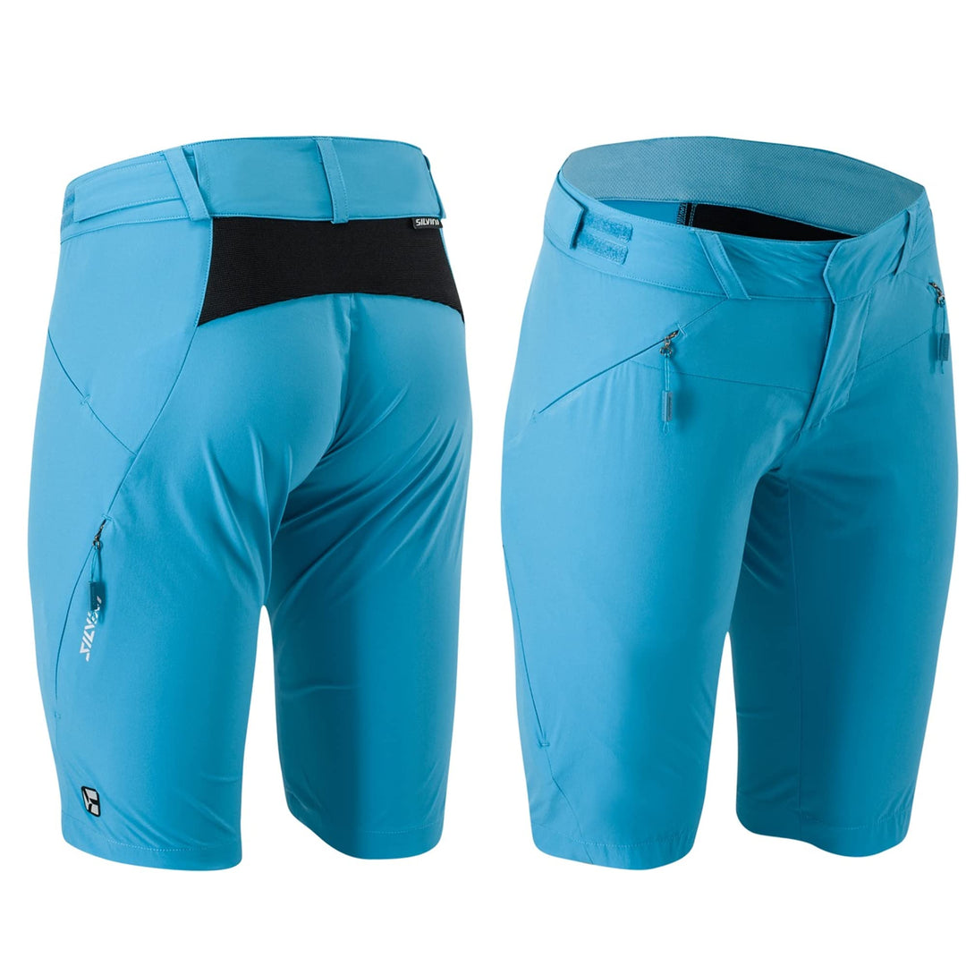 SILVINI Alma Fahrradhose Damen Radshorts 3XL Lake, 3XL Lake