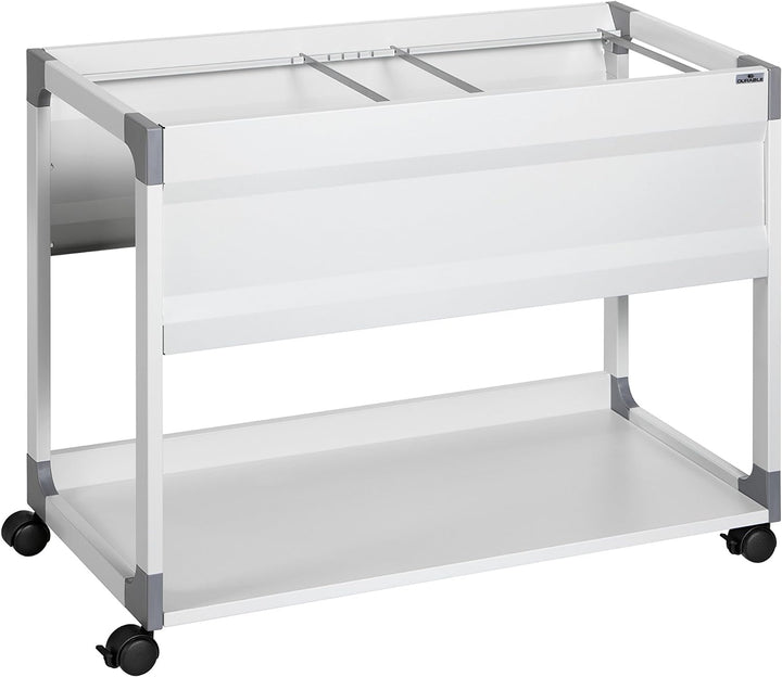 Durable System File Trolley 100 Multi, grau, 378510, Grau