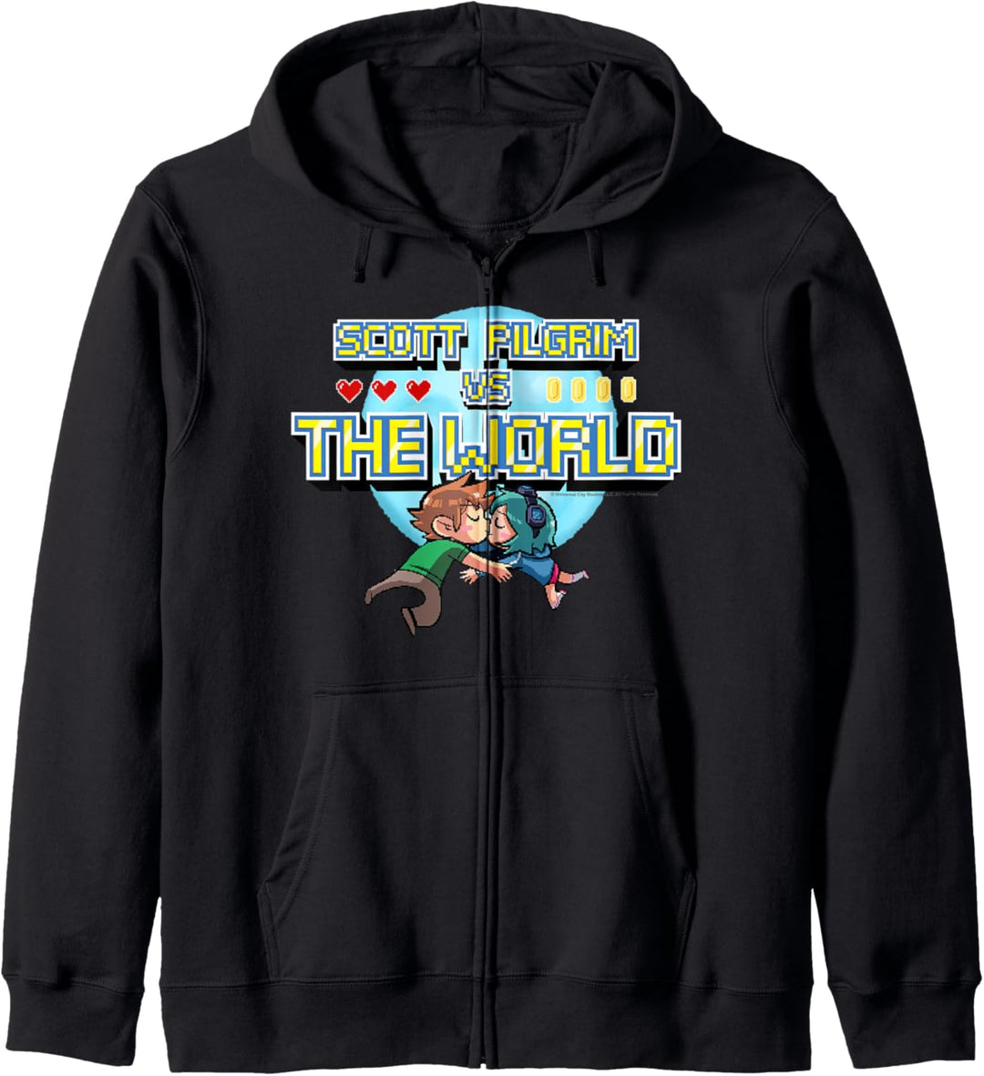 Scott Pilgrim Vs. The World Cartoon Logo Kapuzenjacke