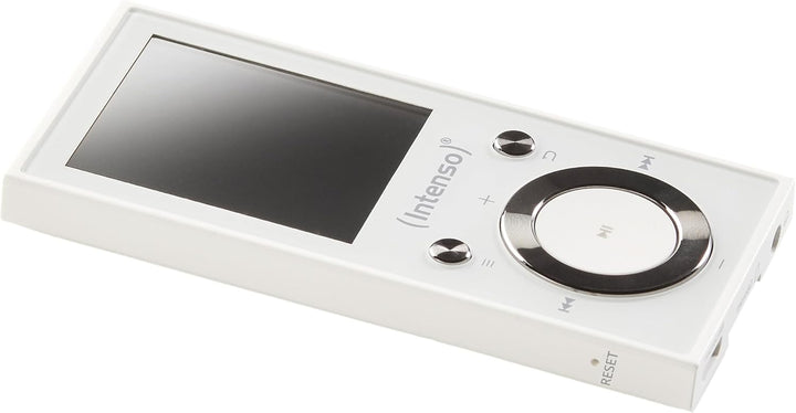 Intenso MP3 Player Video Scooter 1,8 Zoll Bluetooth weiss weiss 16GB Single, weiss 16GB Single