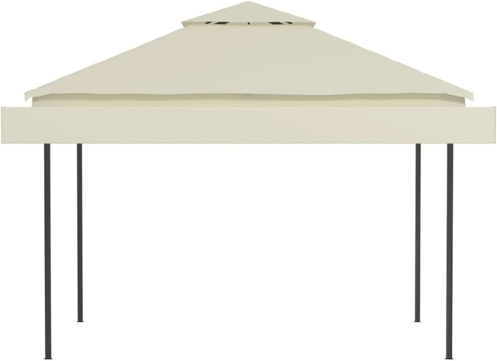 vidaXL Pavillon mit Doppelt Erweiterten Dächern Festzelt Partyzelt Gartenpavillon Gartenzelt Bierzel