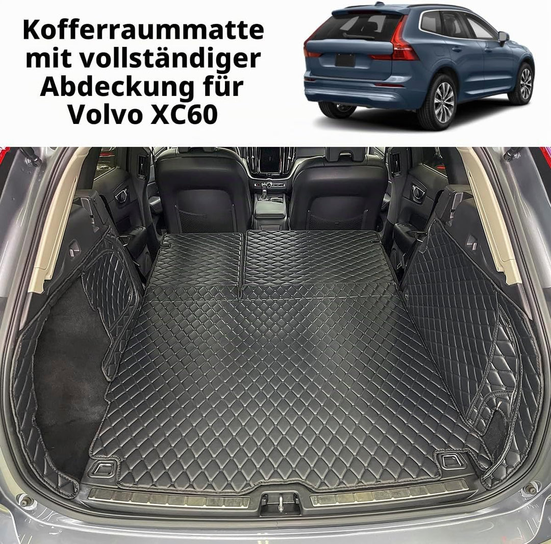 Kofferraumwanne kompatibel mit Volvo XC-60 (XC60) 2017-2025 Kofferraummatte Kofferraum schutzmatte