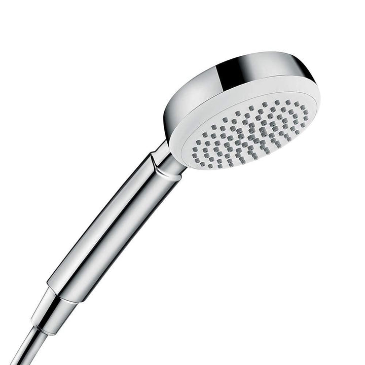 hansgrohe Crometta 100 Duschkopf, Weiss/Chrom