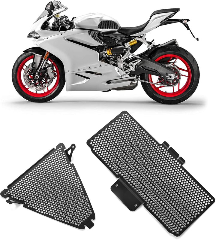 Unterer Kühlerschutz, Motorrad Kühlergrill Leichter Ersatz für Ducati Panigale V2 2020+ für Autocycl