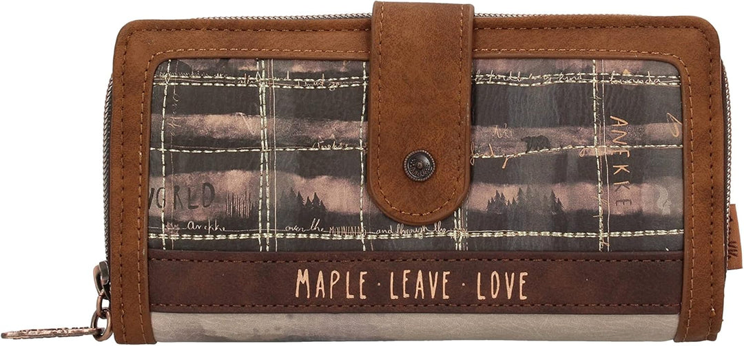 Anekke Wallet L with flap, kombi(theforest), Gr.