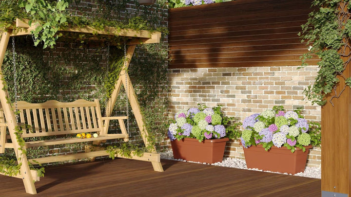 VENEZIA XL PLANT BOX 80CM ANTHRACITE