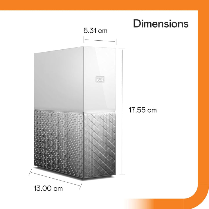 WD 8TB My Cloud Home Personal Cloud Mechanische Festplatte 8TB 1-Bay, 8TB 1-Bay