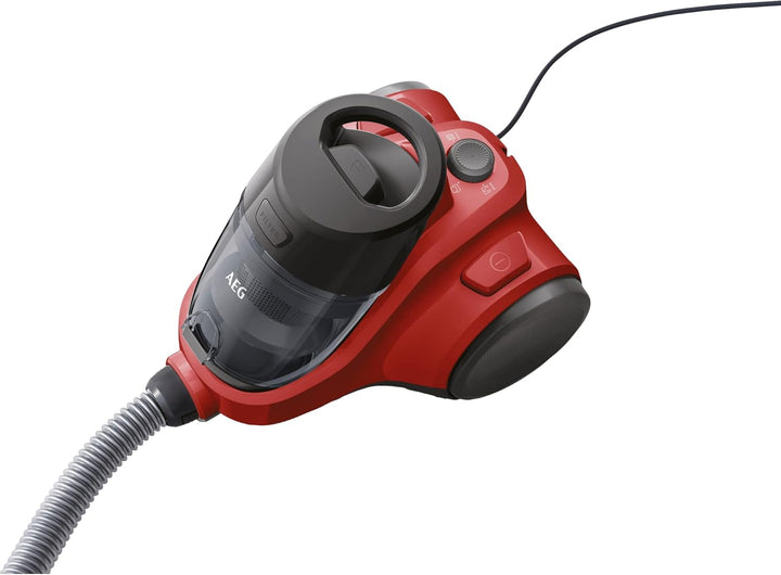 AEG LX5-2-ANIM Staubsauger ohne Beutel (1,8 l Staubbehälter, inkl. Zusatzdüsen, ergonomisches Design