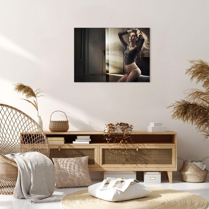 Bilder auf Leinwand Schönheit Club Kosmetik Disco Leinwandbild 70x50cm Wandbilder Dekoration Wohnzim